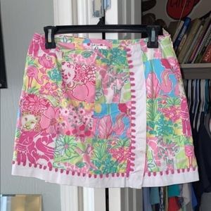Lilly Pulitzer mini skirt